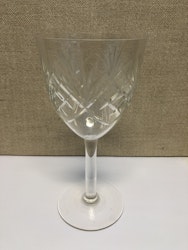 FRITZ KALLENBERG. Öl/rödvinsglas, "Helga", 1900-tal.