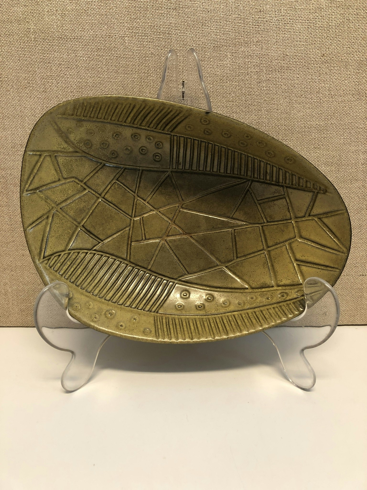 HJÖRDIS OLDFORS. Skål, keramik,"Ibitza", Uppsala Ekeby, 1950760-tal.