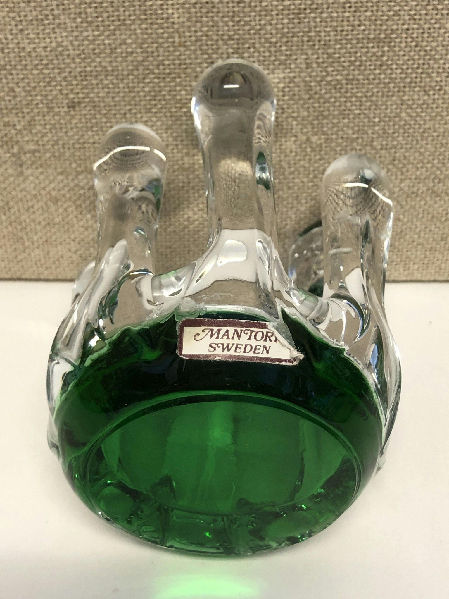 LJUSLYKTA, glas, "Fingers", Mantorp, Sweden.
