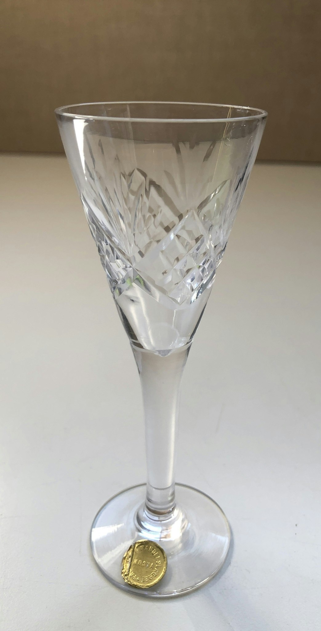 FRITZ KALLENBERG. Snapsglas, "Helga", 1900-tal.