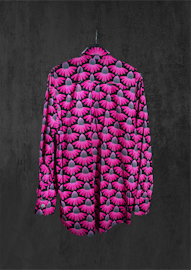 Tunn skjorta med rosa solhattar stl XXL