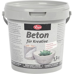 Hobbybetong - 1 Pk., 1500 G, Grå