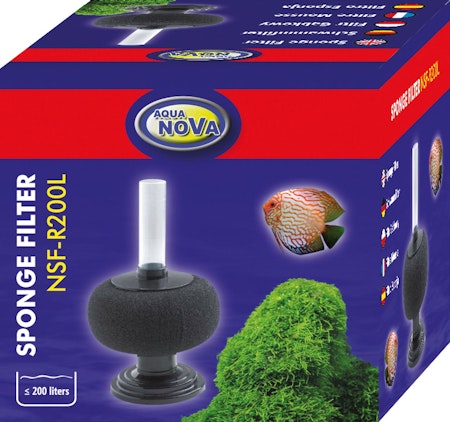 NSF-R200L Akvariesvampfilter - Effektiv Biologisk Filtration til Akvarier - 200L