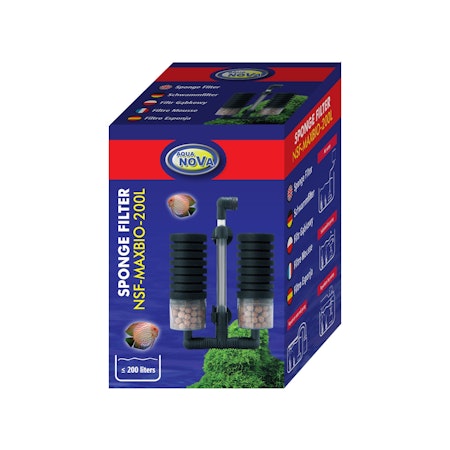 To-kammer Svampefilter med Keramisk Indsats - NSF-MAXBIO-200L