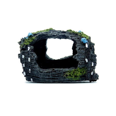Akvarium harpiks ornament 9,5x6x6,5cm ANB08C