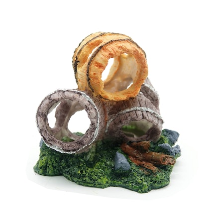 Akvarium harpiks ornament 12x9,5x11cm AN1009