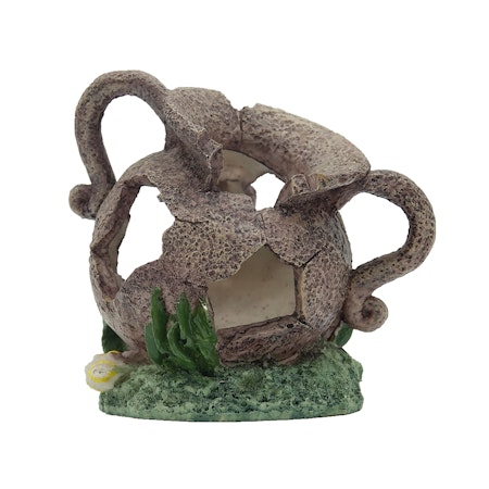 Akvarium harpiks ornament 15x10x14cm AN033