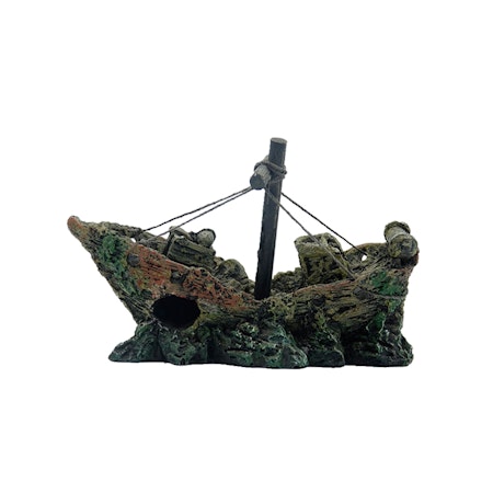 Akvarium harpiks ornament 12x5,5x10cm AN664