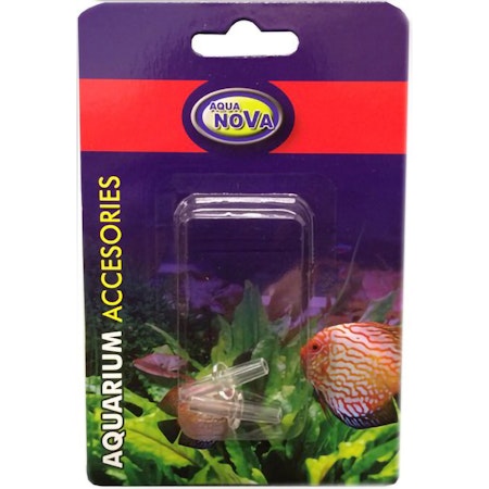 NAT-1 Aqua Nova fitting i blister 4mm stik (2 stk)