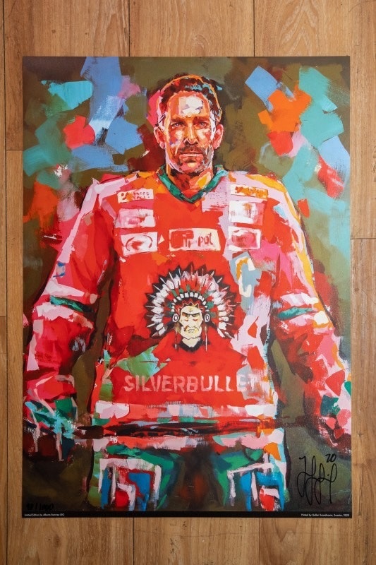 "Joel Lundqvist" - Limited Edition Poster by LEG. 50x70 cm.