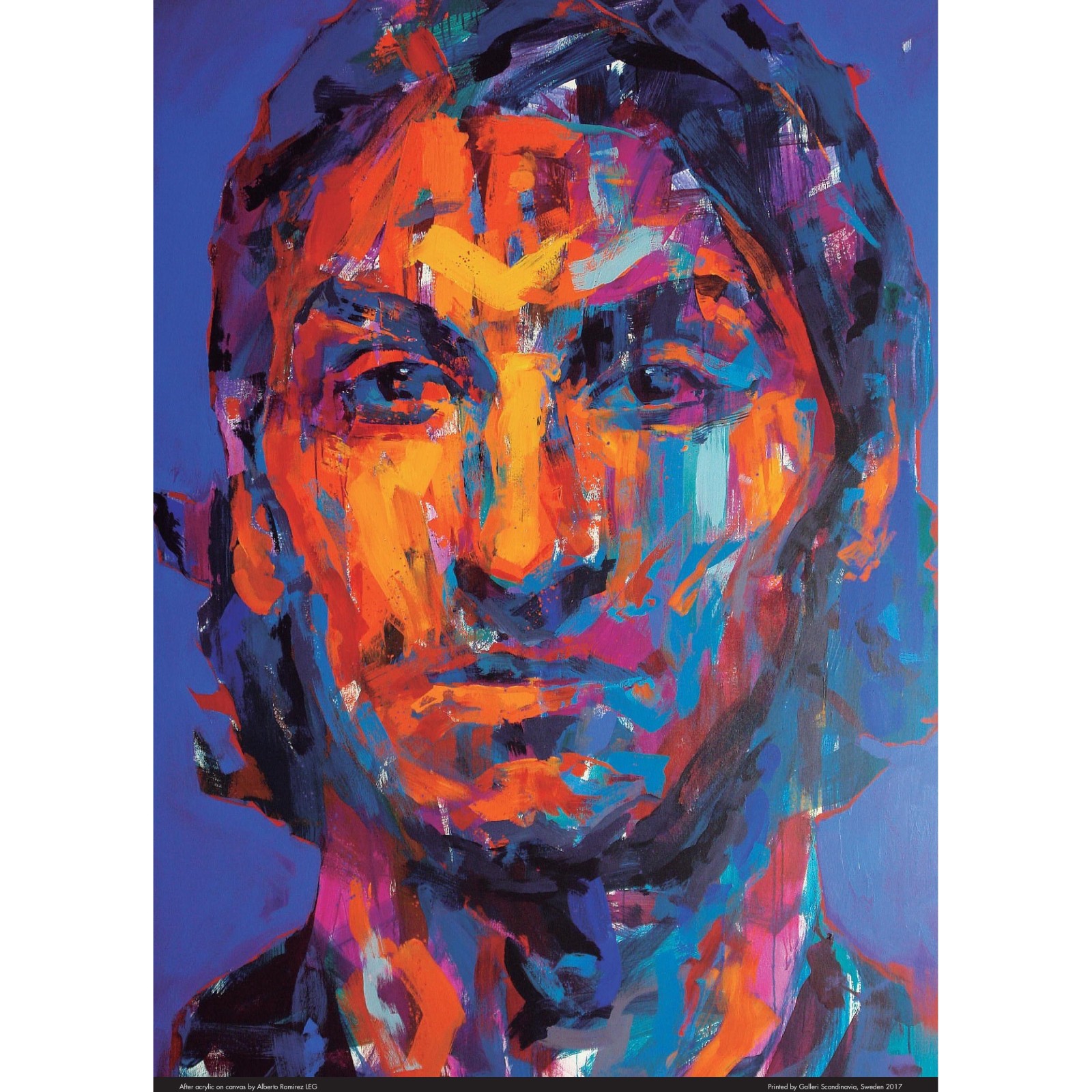 "Zlatan" - Limited Edition Poster by LEG. 50x70 cm