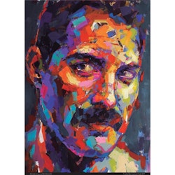 "Freddie Mercury" - Limited Edition Poster by LEG. 50x70 cm