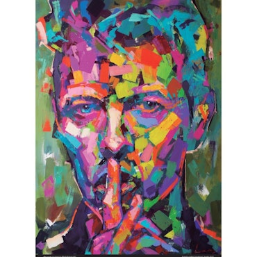 "David Bowie" - Limited Edition Poster by LEG. 50x70 cm