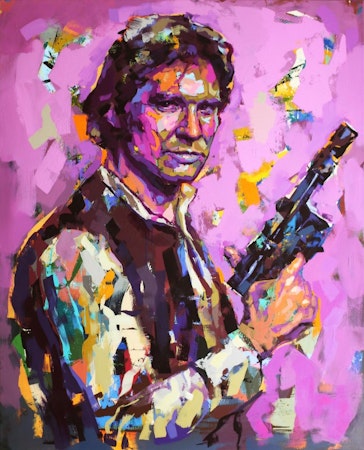 "Han Solo" - Limited Edition Poster by LEG. 50x70 cm