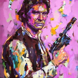 "Han Solo" - Limited Edition Poster by LEG. 50x70 cm