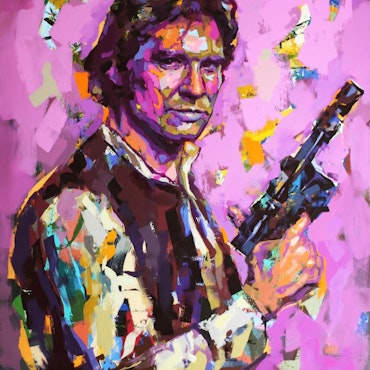 "Han Solo" - Limited Edition Poster by LEG. 50x70 cm