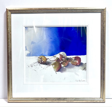 "Päron" Akvarell av Lars "Eje" Larsson 51x50cm