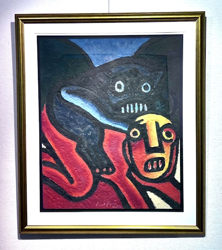 Gravyr av Bengt Lindström. 99x113. Nr 45/85