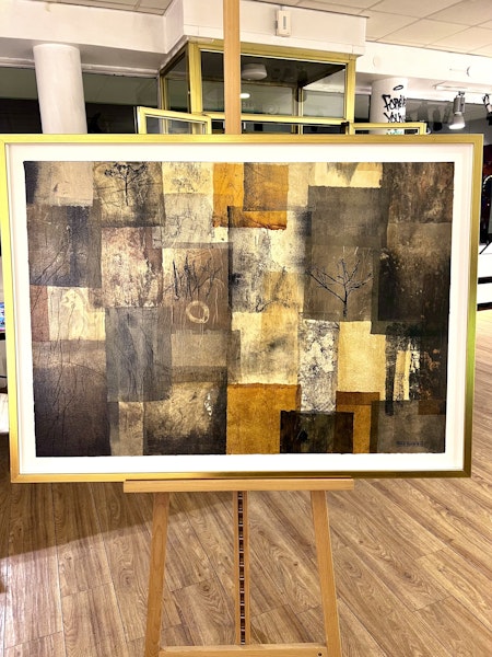 "Väntan" Originalmålning av Maria Ronnehed 70x100cm