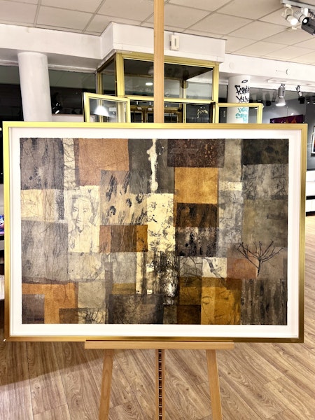 "Saknad" Originalmålning av Maria Ronnehed 70x100cm
