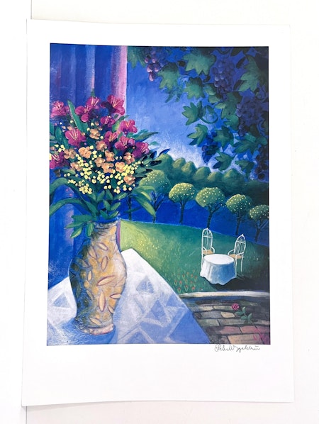 Litografisk Affish av Stefan W. Igelström. 47,5x67 cm