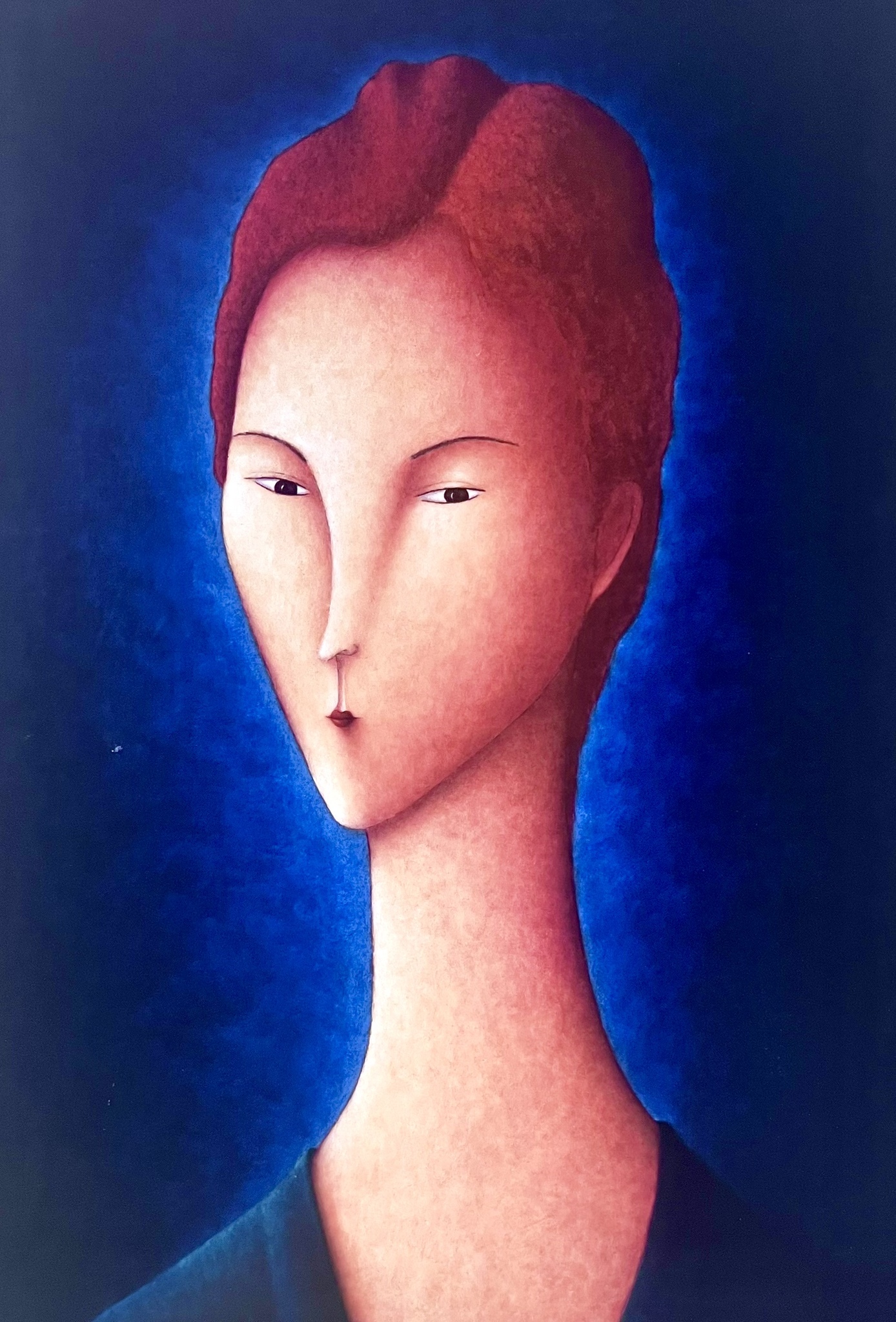 "Femme II" Litografi av Ralf Arzt 52,5x75 cm