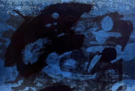 Färglitografi av Antoni Clavé. 76,5x56,5 cm