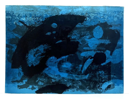 Färglitografi av Antoni Clavé. 76,5x56,5 cm