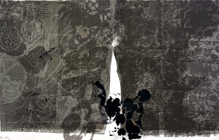 Färglitografi av Antoni Clavé. 76,5x50 cm