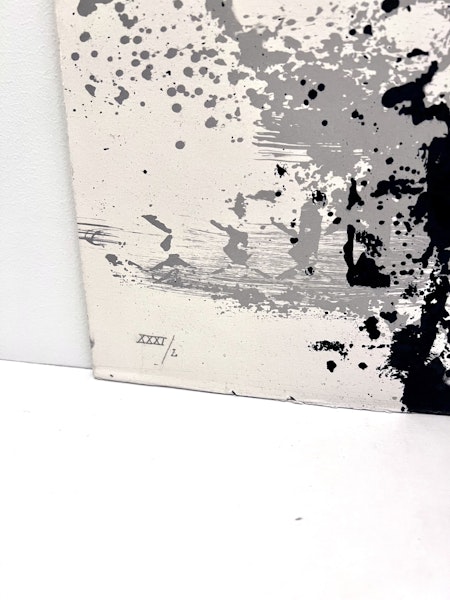 Färglitografi av Antoni Clavé. 76,5x57 cm