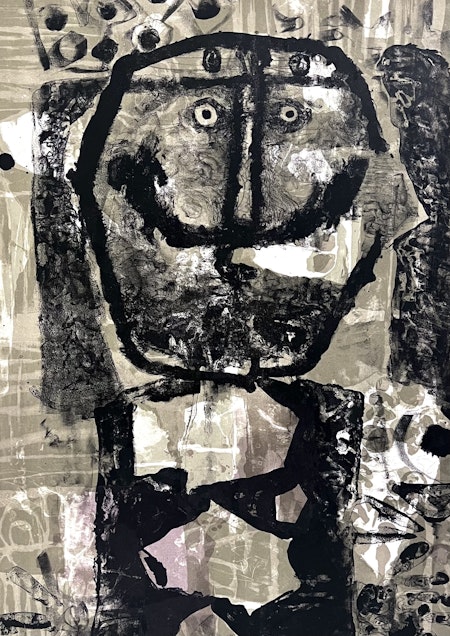 Färglitografi av Antoni Clavé. 56x77 cm