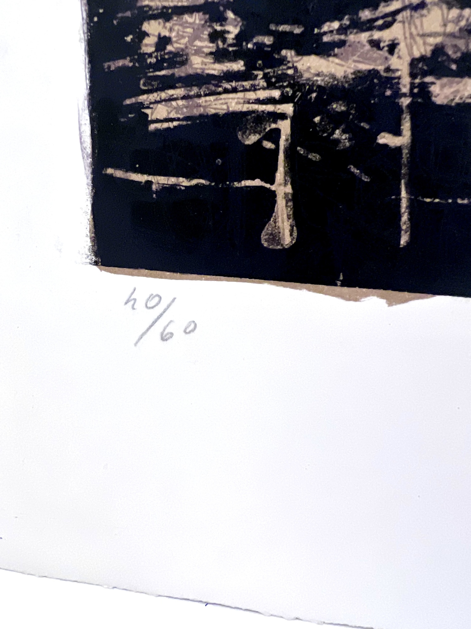 "Don Felipe" Färglitografi av Antoni Clavé. 56,5x75,5 cm