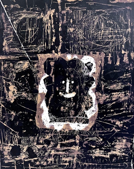 "Don Felipe" Färglitografi av Antoni Clavé. 56,5x75,5 cm
