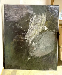 Olja på duk av Johan Petterson. 123x150 cm