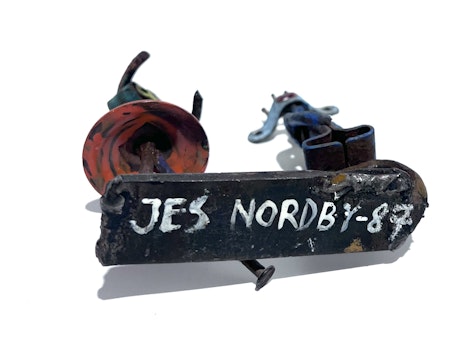 "Kvinde & Mand" av Jes Nordby. 16x11x3 cm