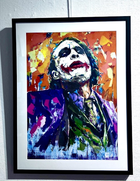 "Joker" - Limited Edition Poster by LEG. 50x70 cm