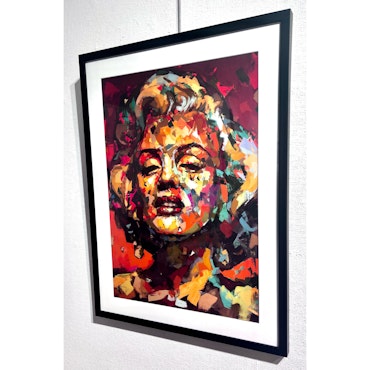 "Marilyn Monroe" - Limited Edition Poster by LEG. 50x70 cm