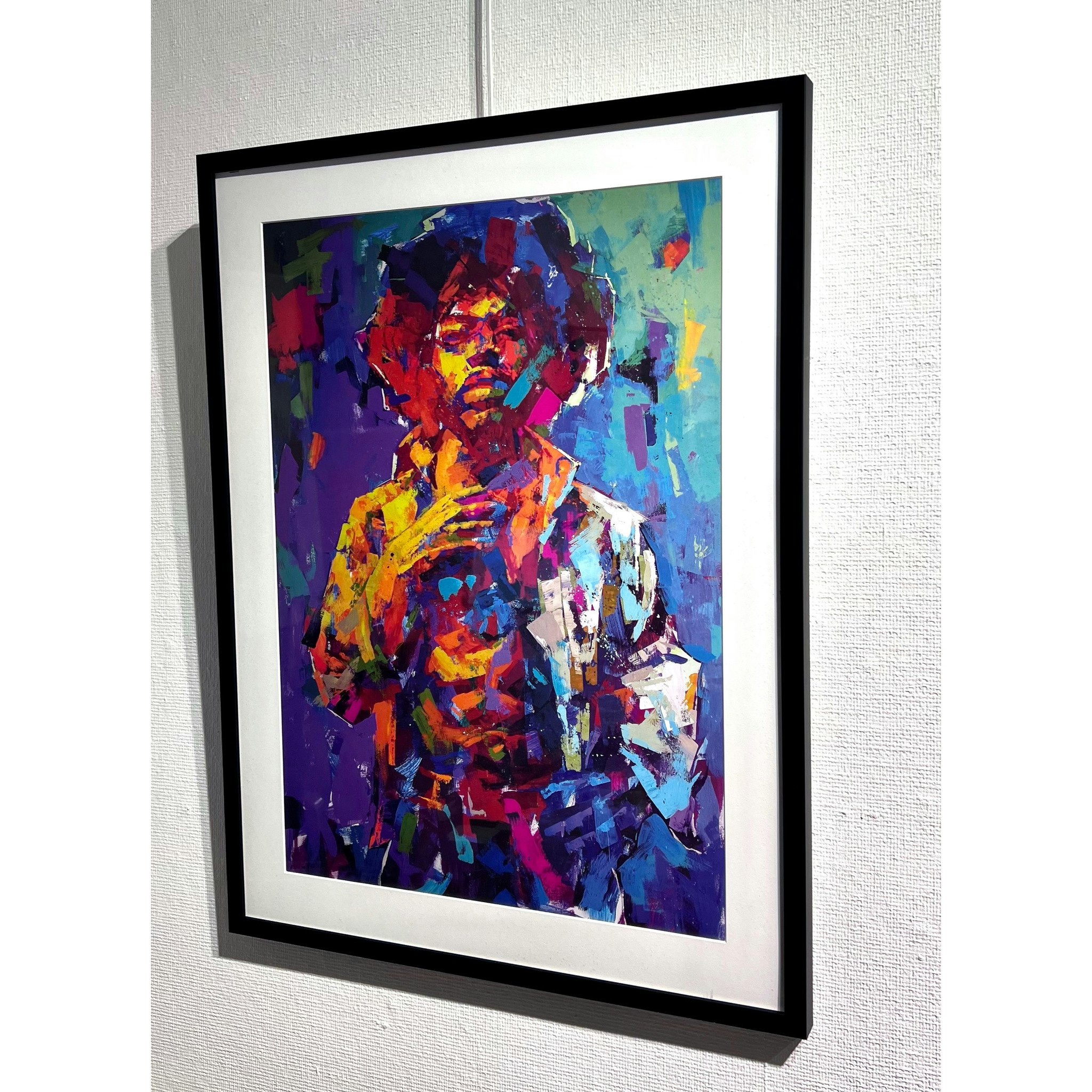 "Jimi Hendrix" - Limited Edition Poster by LEG. 50x70 cm