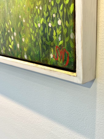 "Vintern möter  Våren" Olja på duk av Stefan W. Igelström. 115x145 cm