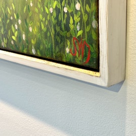 "Vintern möter  Våren" Olja på duk av Stefan W. Igelström. 115x145 cm