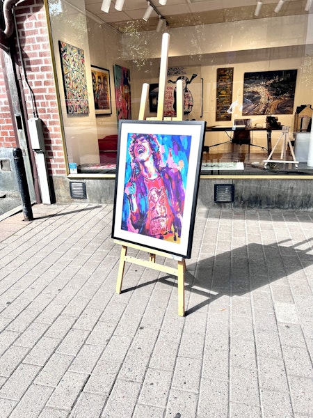 "Håkan Hellström" Limited edition poster av LEG. 50x70 cm