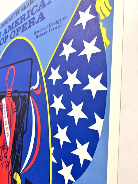 Robert Indiana "An american pop opera", färglitografi 93x60 cm