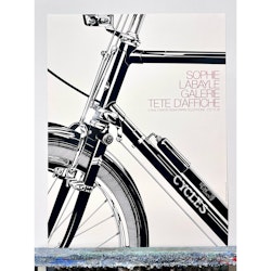 "Cycles" Originalposter av Sophie Labayle från 1982. 61x79 cm