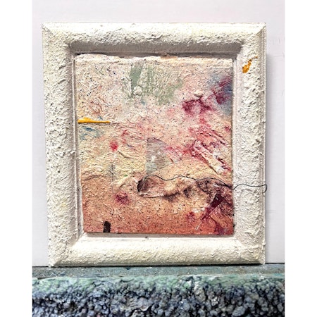 Originalmålning av Peter Friess. 20.5x23 cm