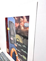 "Bäska Droppar" Reproduktion av Howard Brookes ur Marstrandssviten. 45x60 cm