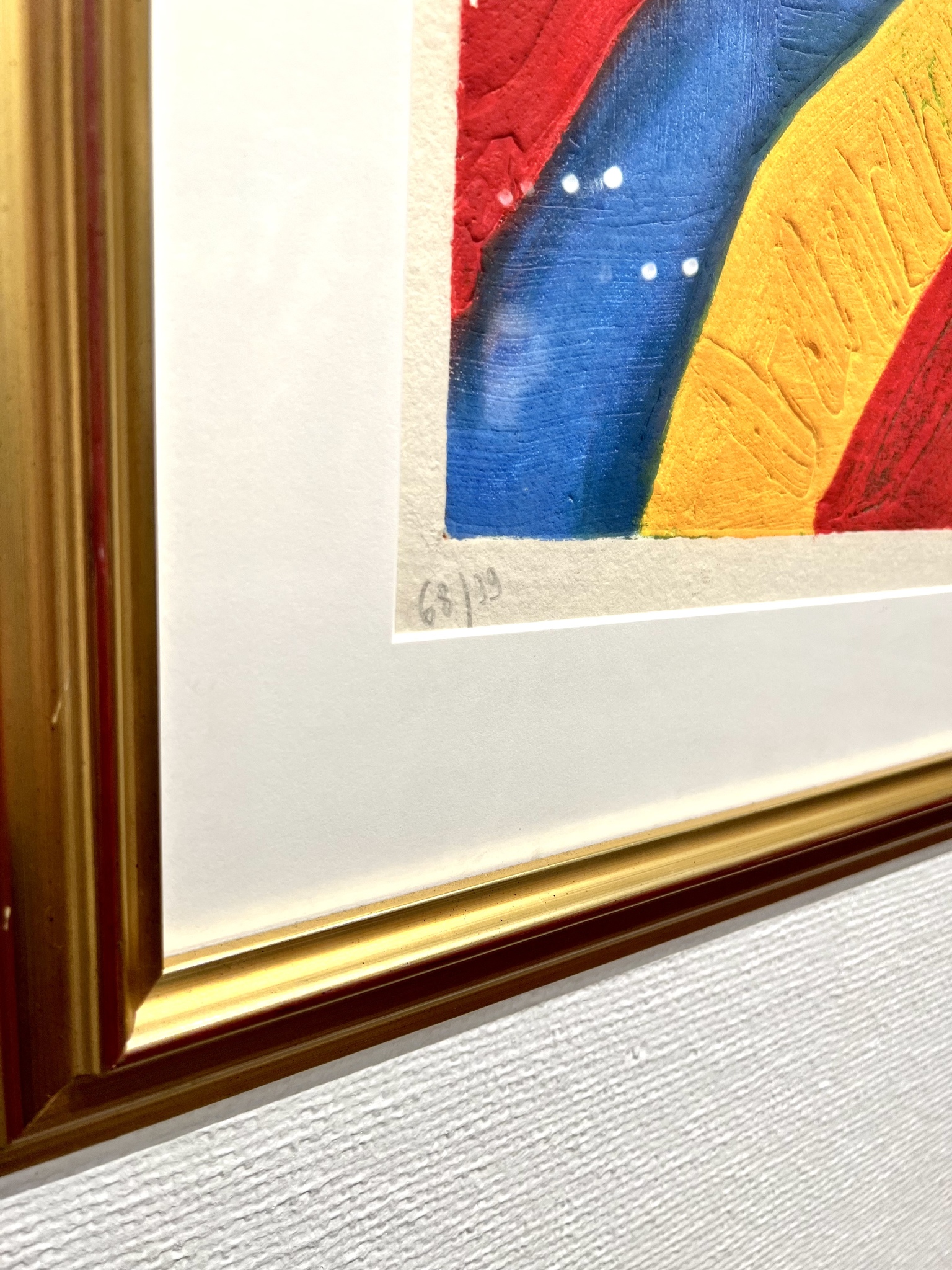 "Ingen titel" Gravyr av Bengt Lindström, inramat. 75x67 cm.
