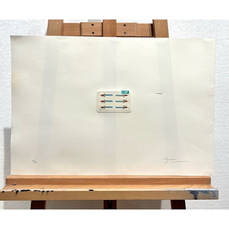 "Poesia Visual" Etsning av Joan Brossa 56x38 cm