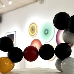 "Mickey" unik skulptur av Adam Ström. Höjd 45 cm
