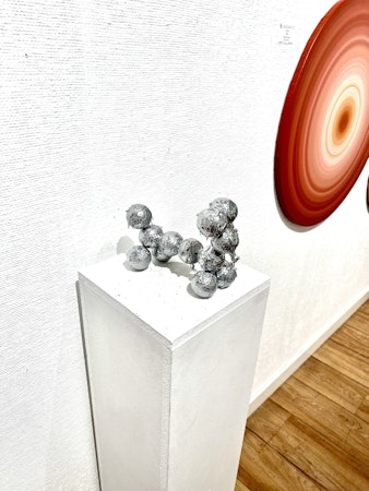 "Spacedog" Unik skulptur av Adam Ström. 15x20 cm
