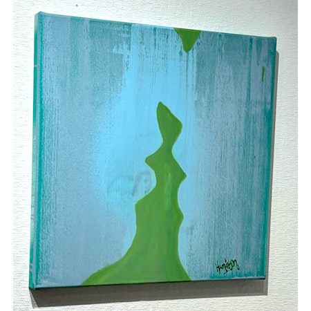 "Connections I" Akryl på duk av "Hamilton" 60x60 cm